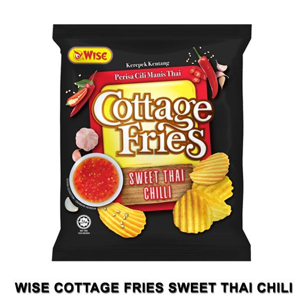 Wise Cottage Fries Sweet Thai Chili Potato Chips 60G