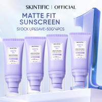SKINTIFIC Matte Fit Waterproof Serum Sunscreen SPF50+/PA++++ Oil-Control Hydrating Makeup Base