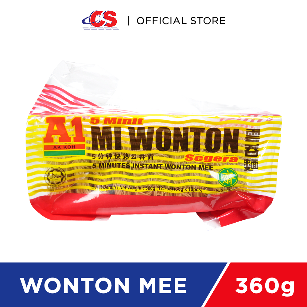 A1 Instant Wonton Mee 360g