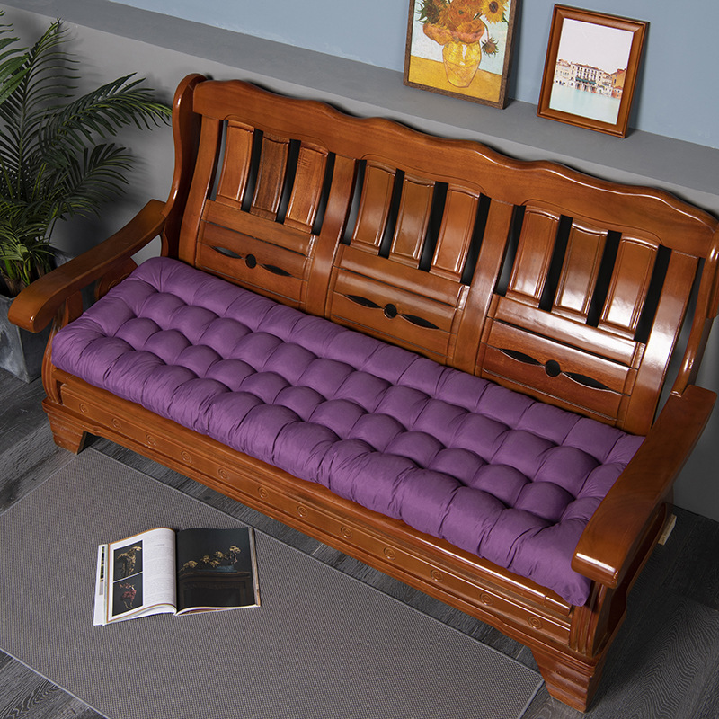 Thick Bench Seat Cushion For Indoor Backrest Chair Seat Pad Sofa Decorative Cushions Tatami Long Bench Cushion Home Decor