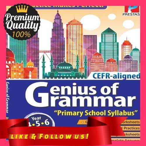 People\'s Choice (LOCAL READY STOCK) Genius of Grammar Year 4,5 & 6 (NEW 2021)