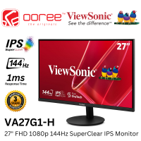 Viewsonic 24″ VA240A-H (120Hz) / VA24G1-H (144Hz) / VA24G2-H (144Hz) / VA27G1-H (144Hz) Full HD 1920x1080p SuperClear IPS Panel LCD Monitor (1ms Inout: HDMI+VGA Vesa) 3 Years Warranty Black