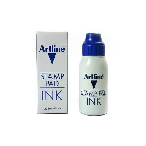 ARTLINE STAMP PAD INK 50ML ESA-2N BLUE
