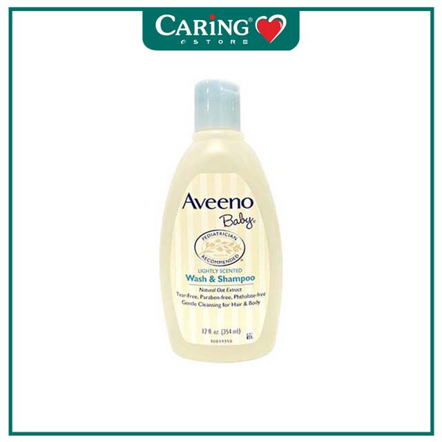 AVEENO BABY WASH and SHAMPOO 354ML