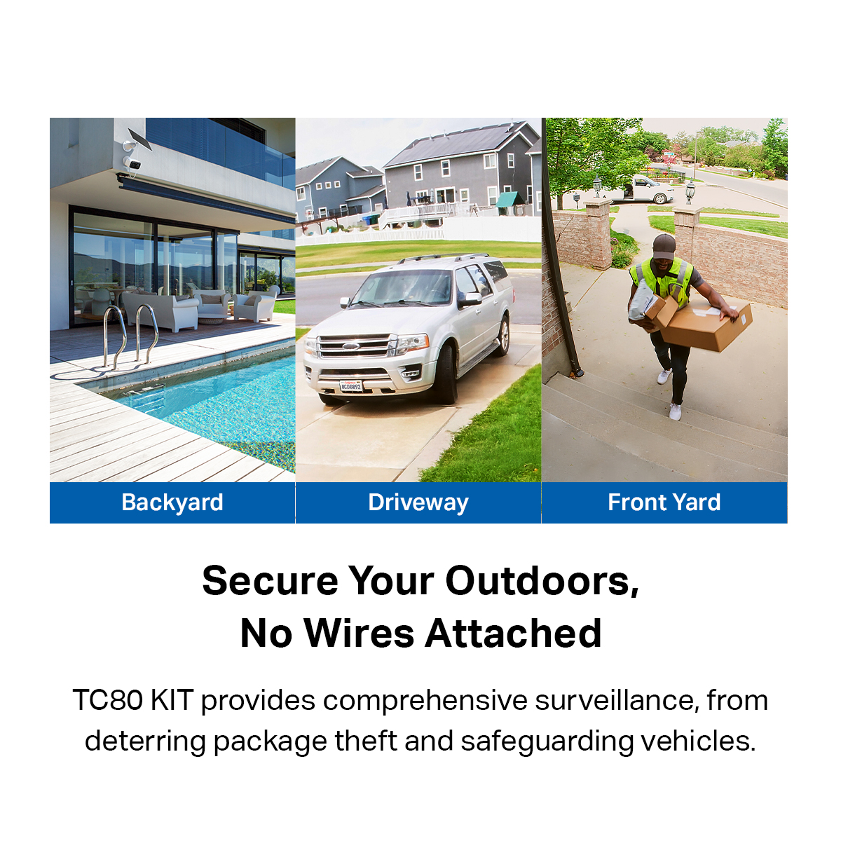 TP-Link Tapo TC82 KIT / TC80 KIT 2K/3MP Outdoor Solar CCTV