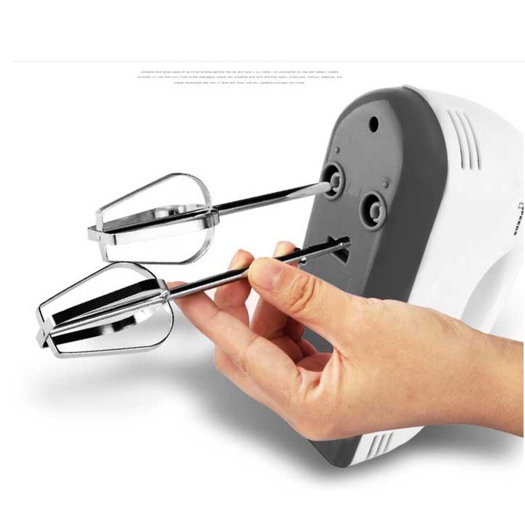 (Ship From M'sia) Handheld Electric Egg Beater Hand Mixer 7 Speed Baking Whisks & Beaters Mixers Blender 手持电动打蛋器