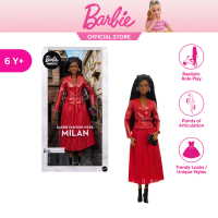[ONLINE EXCLUSIVE] Barbie Signature Collectible Fashion Week Doll Milan Street Style Clothes (JJX31)