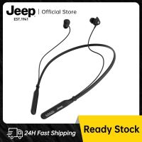 Jeep EW135 Wireless Neckband Bluetooth 5.4 Earphones HD Calls Long Battery For Sports Running