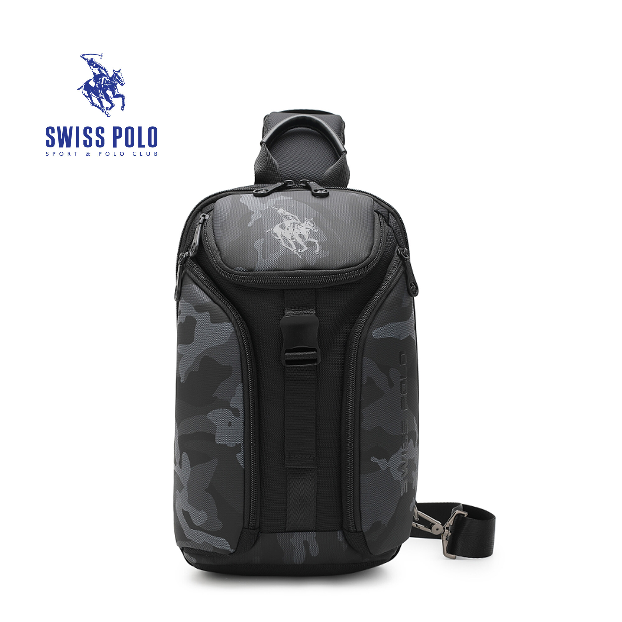 SWISS POLO Chest Bag SXQ 6221 BLACK