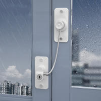 HamshMoc Multifunction Children Window Security Lock Anti-Opening Baby Protection Kid Door Window Restrictor Falling Prevention Easy To Install Child Refrigerator Drawer Lock
