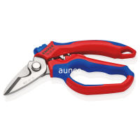 KNIPEX 95 05 20 SB Angled Electricians Shears 950520SB Scisssors Gunting Juruelektrik Bersudut