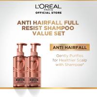LOréal Paris (2-3pcs Haircare Set) Shampoo + Conditioners with Anti Hairfall & Anti Dry Hair