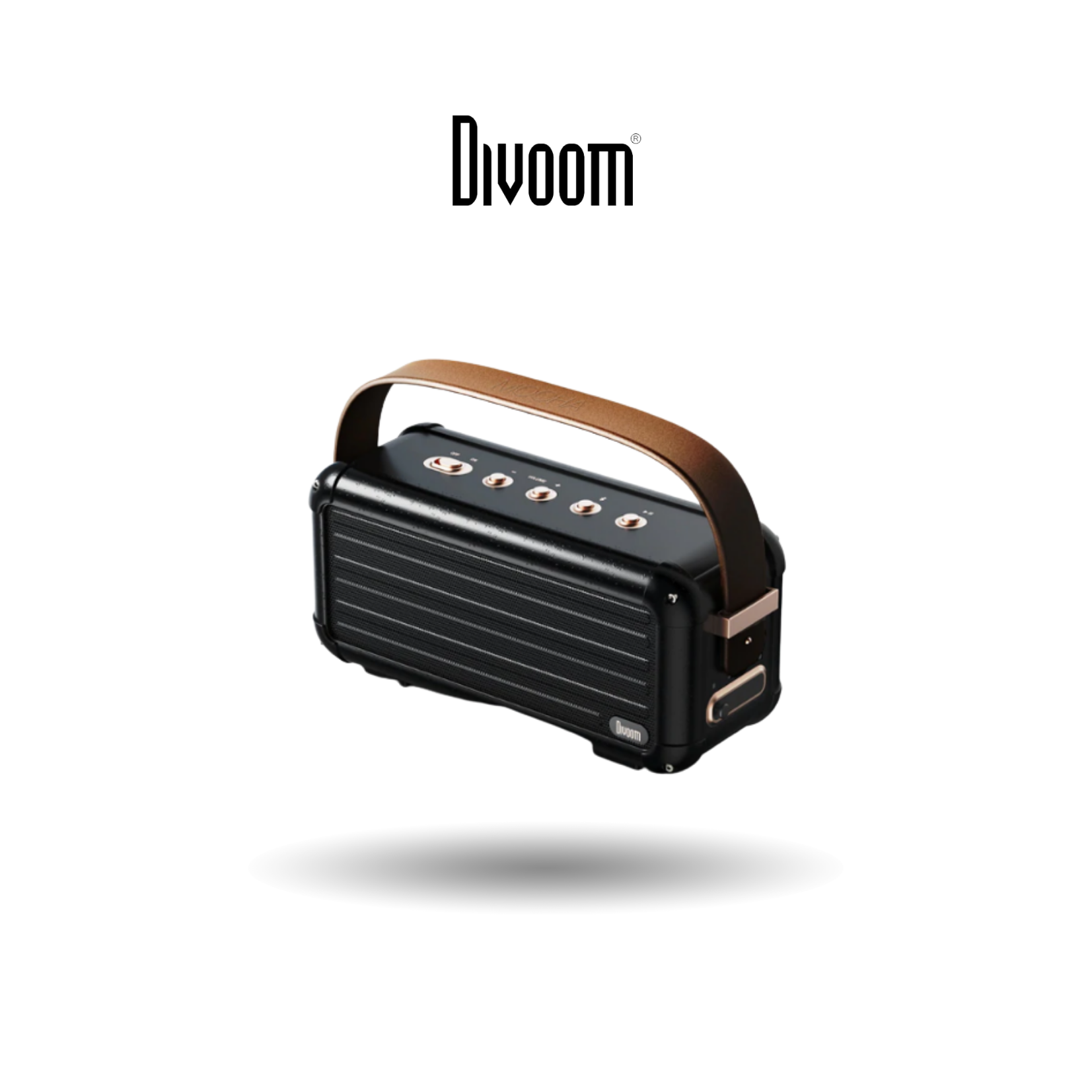 Divoom Mocha Bluetooth Speaker | 40W Stereo Sound | 25-Hour Playtime | Powerfull Bass | 2 Speaker Stereo mode