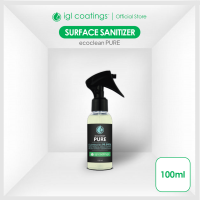 IGL Ecoclean Pure | All Surface Sanitizer | 75% Alcohol Disinfectant Spray