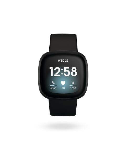 (NEW) Fitbit Versa 3 / Fitbit Versa 2 Smart Watch Heart Rate Activity Tracker Health & Fitness Smartwatch (2 sizes Band S & L Included)