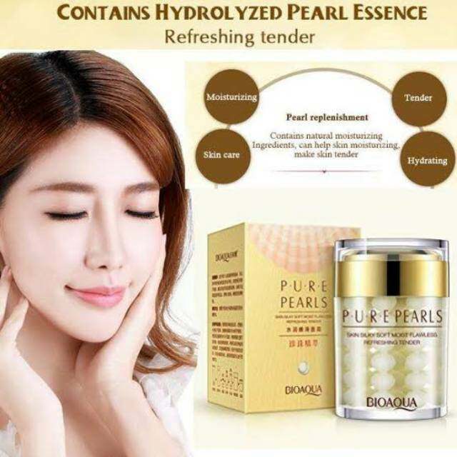 BIOAQUA Pure Pearls Moisturizing Anti Wrinkle Face Cream 60gm
