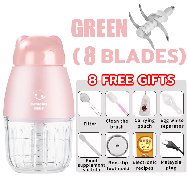 Baby Blender Food Electric Mini Baby Food Grinder Multipurpose Processor Portable Blender 辅食机搅拌机