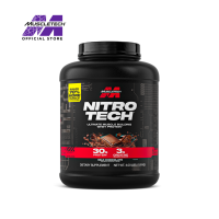 [Expiry May 2028] Muscletech Nitro Tech Whey Protein Milk Chocolate 4lbs (1.8kg)
