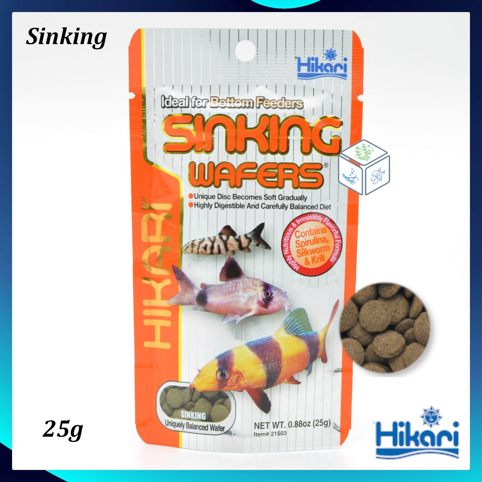 Hikari Sinking Wafers 25g Tropical Fish Food