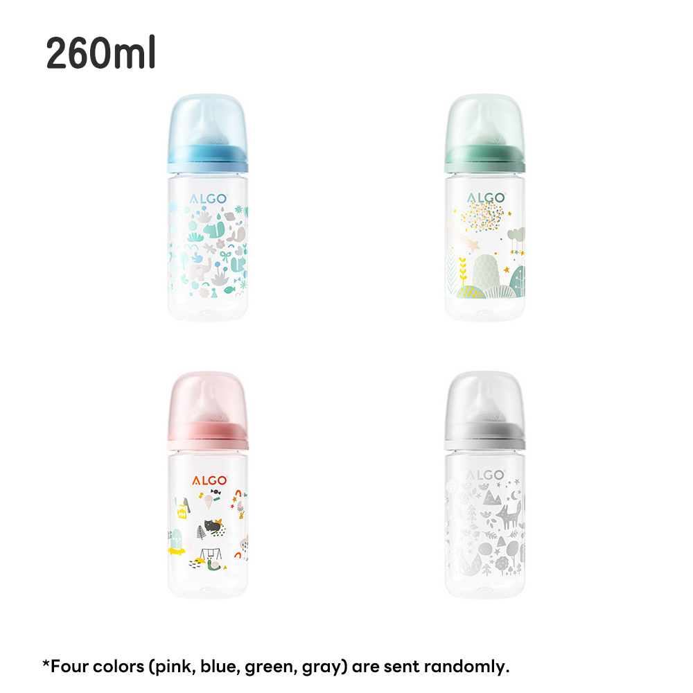 Mumystation Botol Susu Baby Bottles Wide Caliber Milk Bottle BPA Free Newborn Bottle With Handle Baby Feeding Bottle