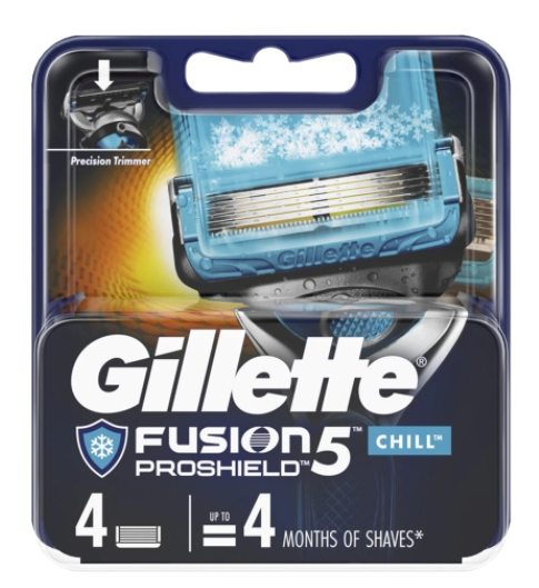 Gillette Fusion5 Proshield Chill Refill (4’s)