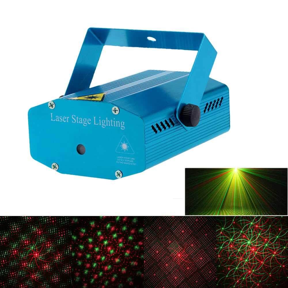 Mini Red & Green LED Laser Projector Stage Lighting