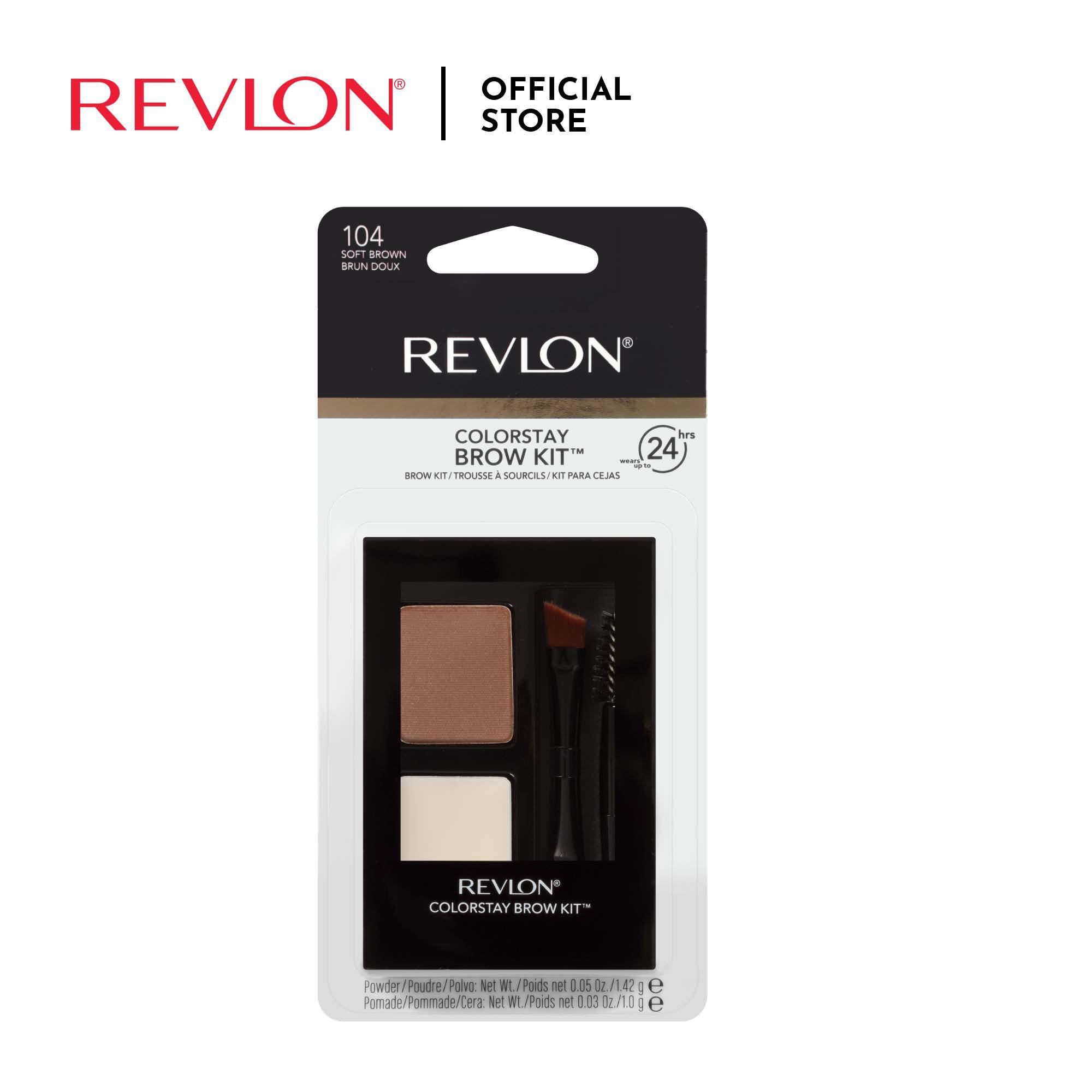 Revlon Colorstay Brow Kit -Soft Brown 104 - SHORT EXPIRE BY September ...