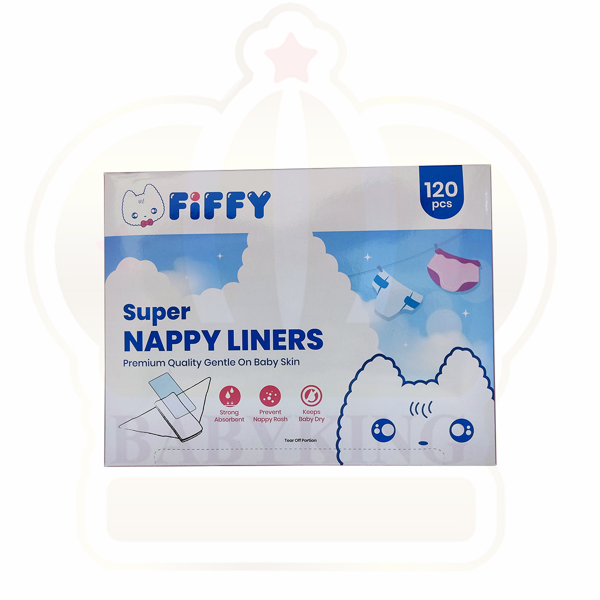 Original Fiffy Baby Nappy Liner Liners (120s)