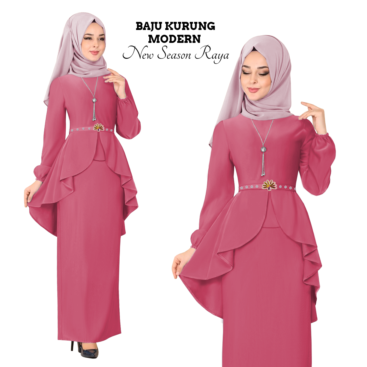 Price List KM Fashion Baju Kurung Modern New Season Baju Raya ( Hot & Trendy ) ( Ready Stock ) Terbaik