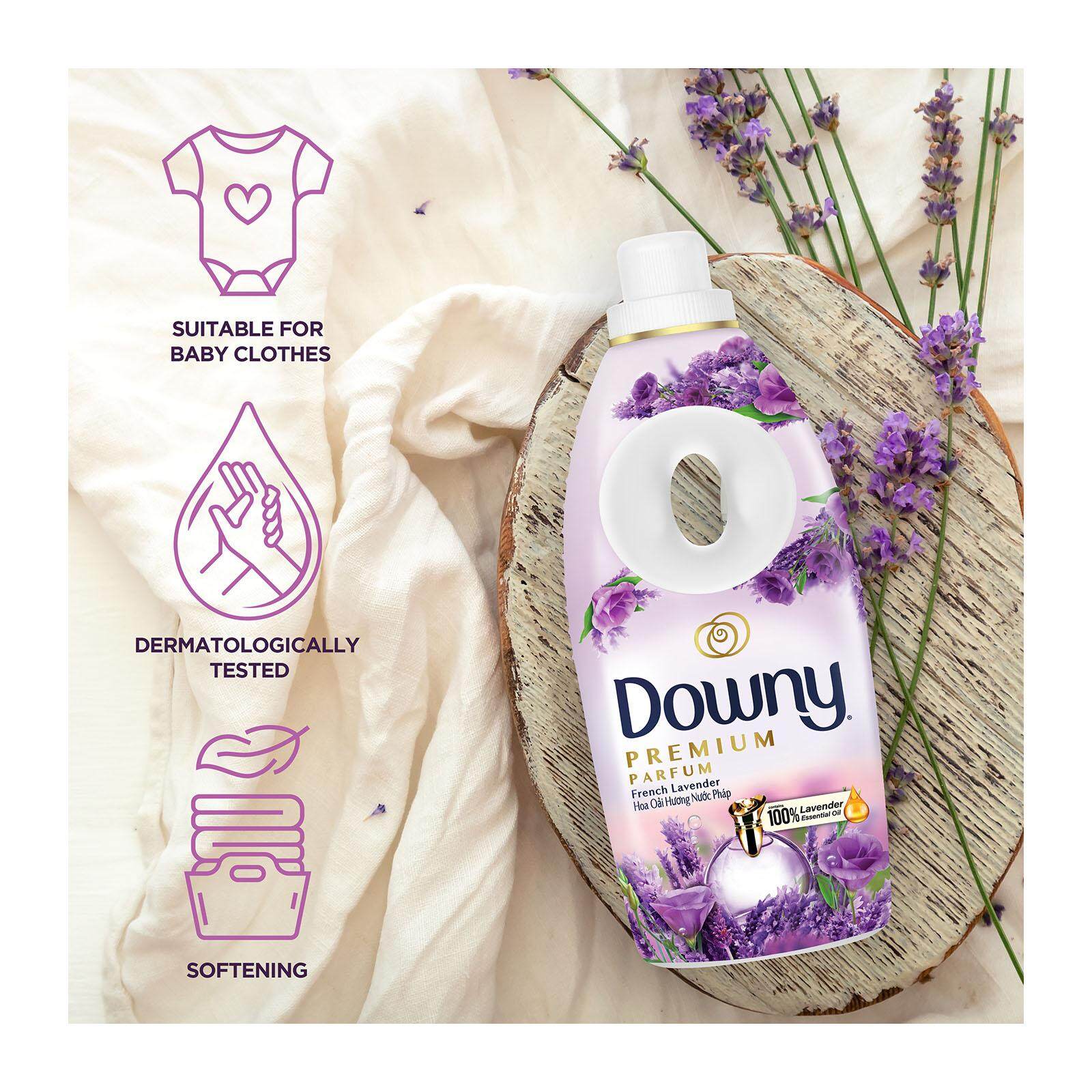 Downy Premium Parfum French Lavender Concentrate Fabric Conditioner 800 ml