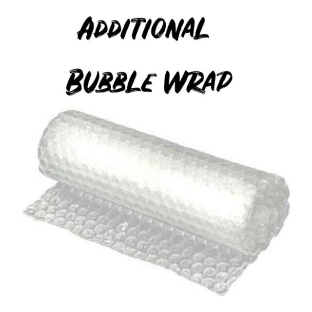 Extra Protection - Packing More Bubble Wrap + Box for Printer, Monitor & Laptop