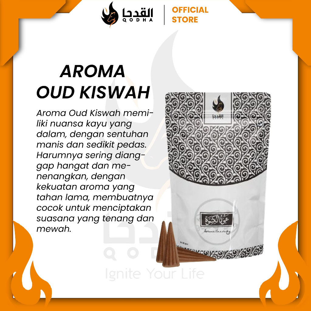 Qodha Aromatherapy Bukhur Tanpa Arang