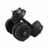 Premium Bumper Plate Rubber Dumbbell 10kg (Black)