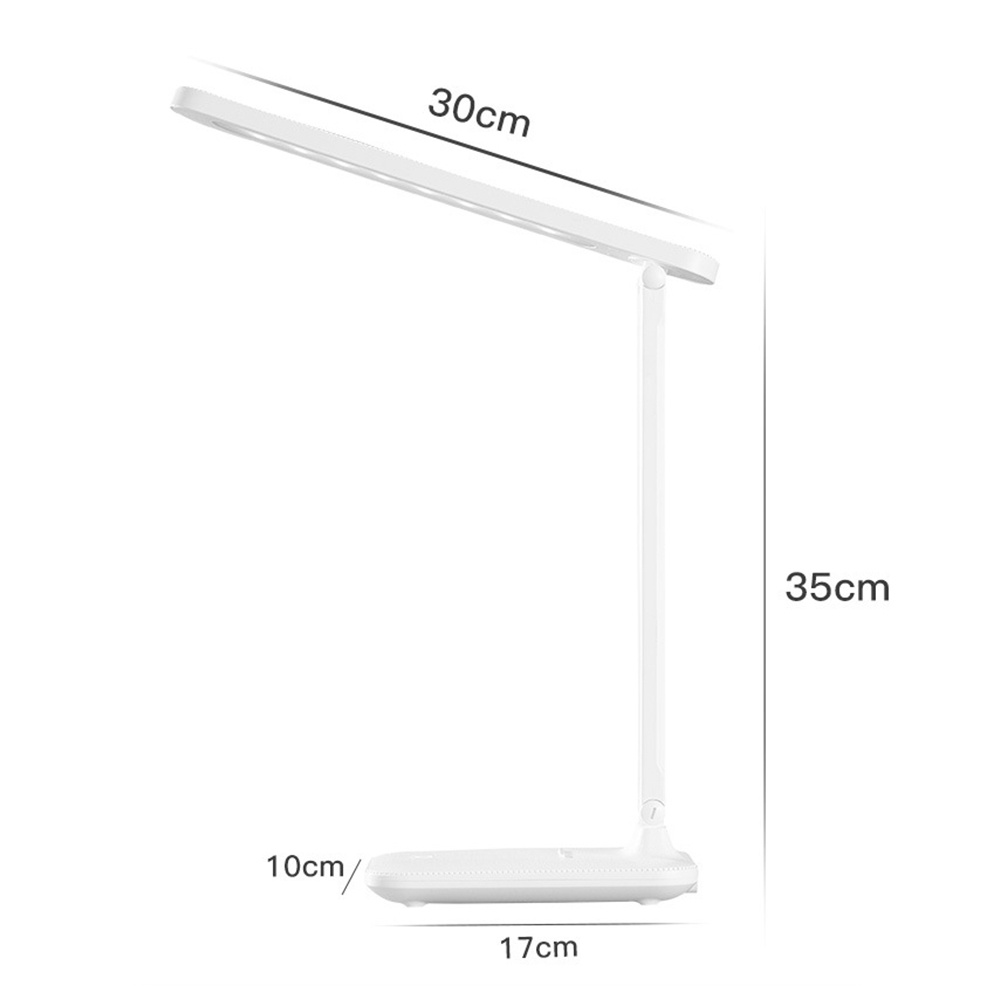 Rechargeable Table Lamp LED Night Light 3 Brightness Adjustable Study Reading USB Student Charging Desk Mobile Stand