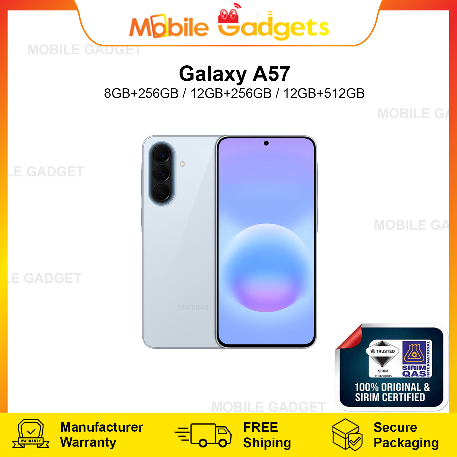 Samsung Galaxy A37 / A57 5G [8GB/12GB+256GB/512GB]