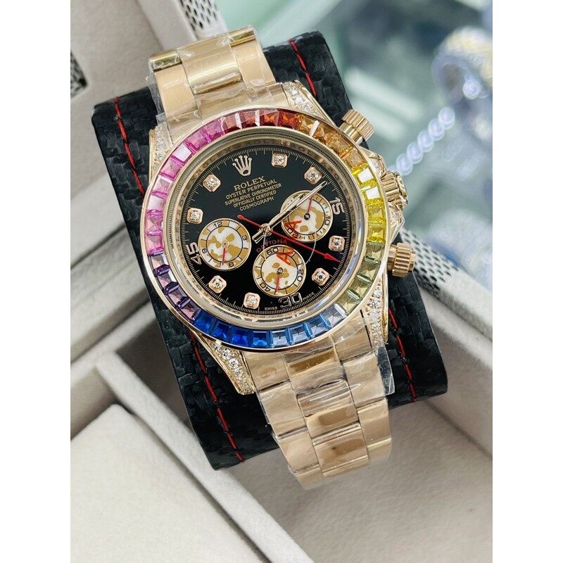 [Grand Sale] Rolex_Daytona Diamonds Fully Automatic Men’s Watch