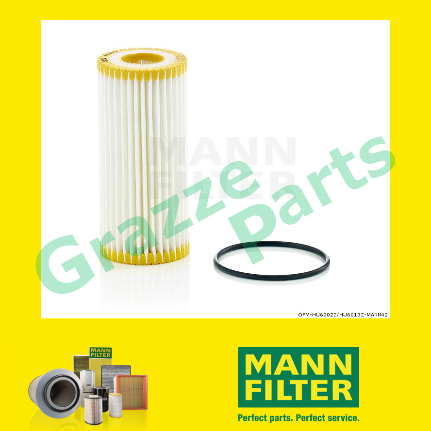 Original Mann Oil Filter HU6002Z HU 6002 Z = HU6013Z HU 6013 Z for Volkswagen VW Passat 362 365 Pass
