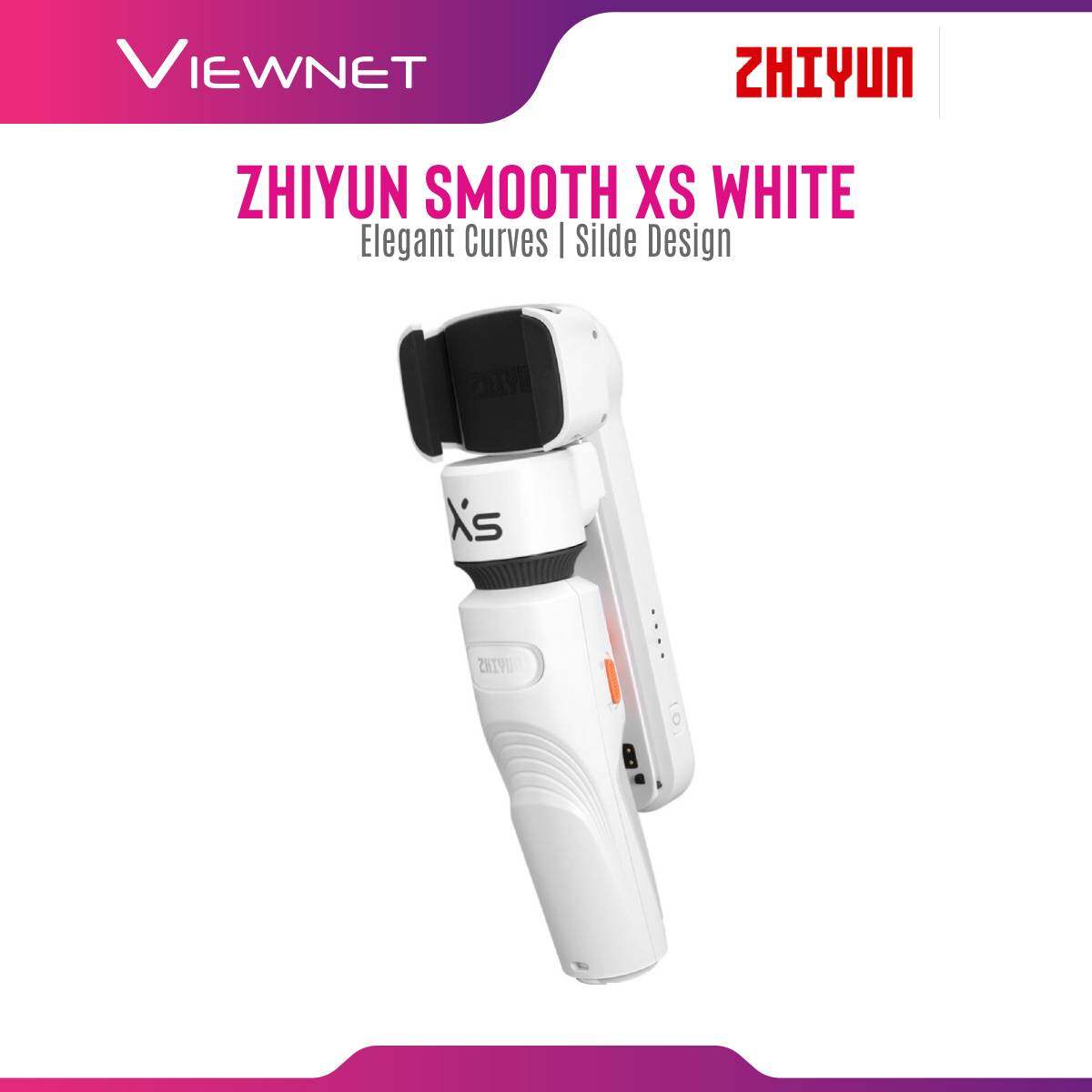 ZHIYUN SMOOTH XS 2-Axis Handheld Smartphone Gimbal Stabilizer White / PINK 1 YEAR WARRANTY