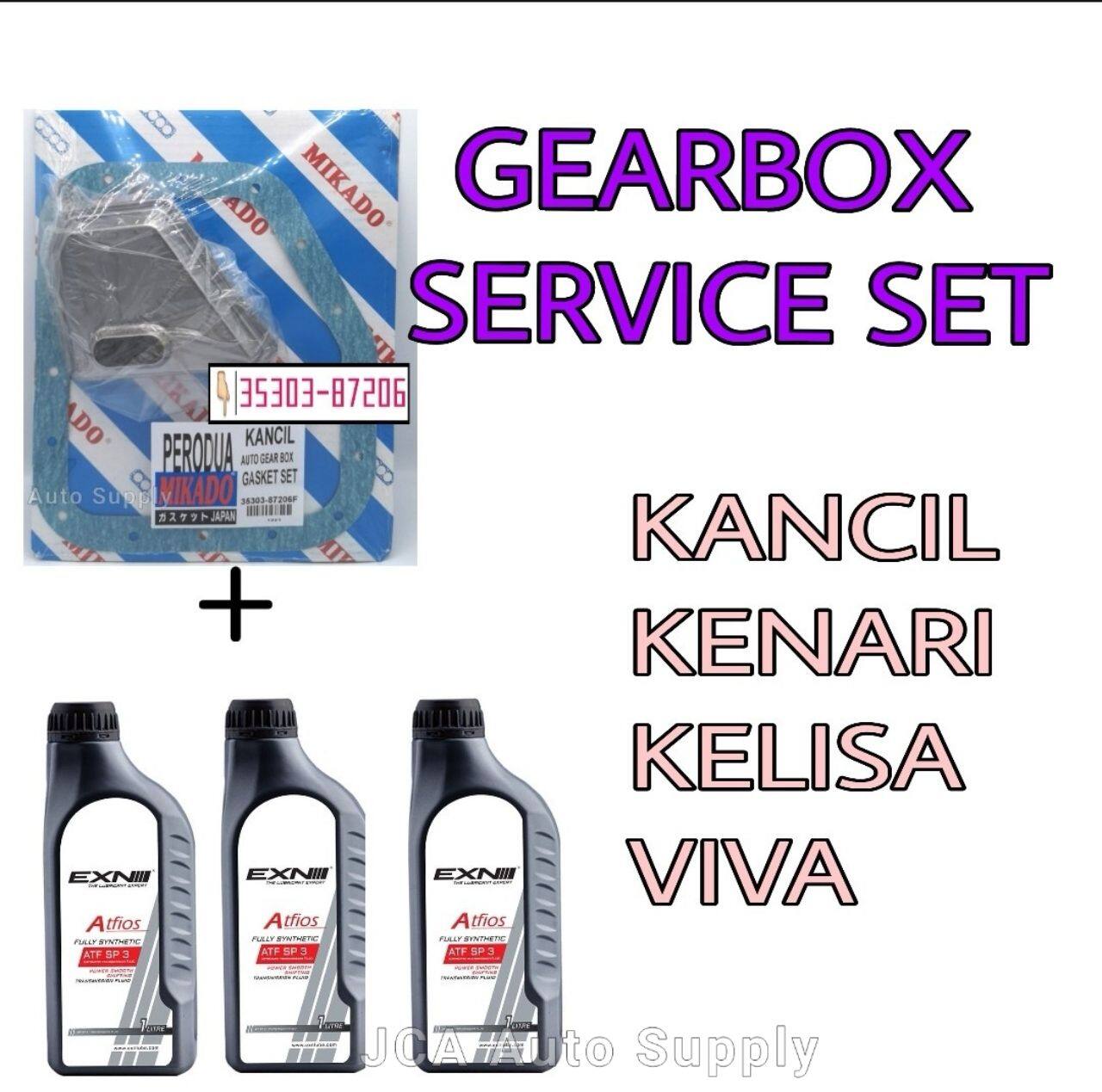 GEARBOX SERVICE SET For KANCIL /KENARI / KELISA / VIVA GENUNE EXN ATF