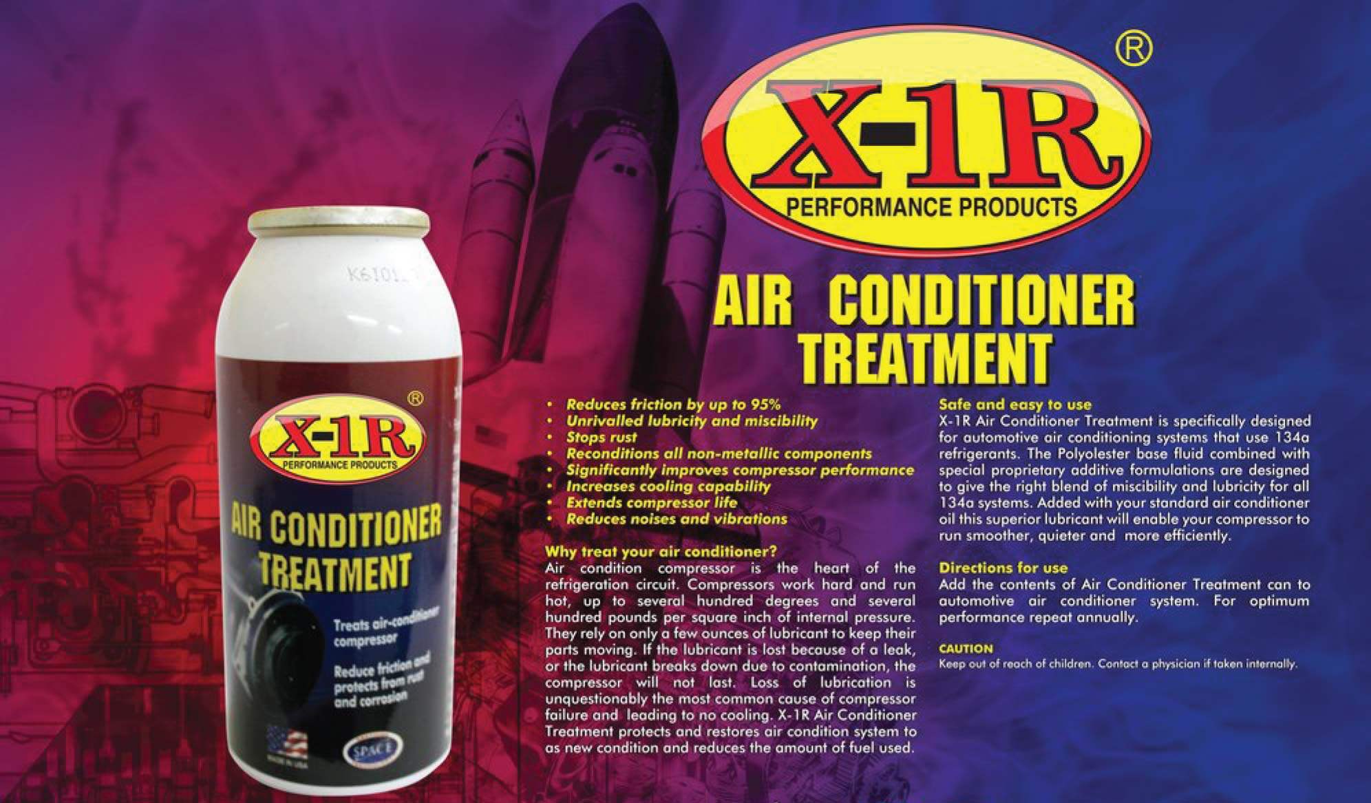 X-1R Air Conditioner Treatment