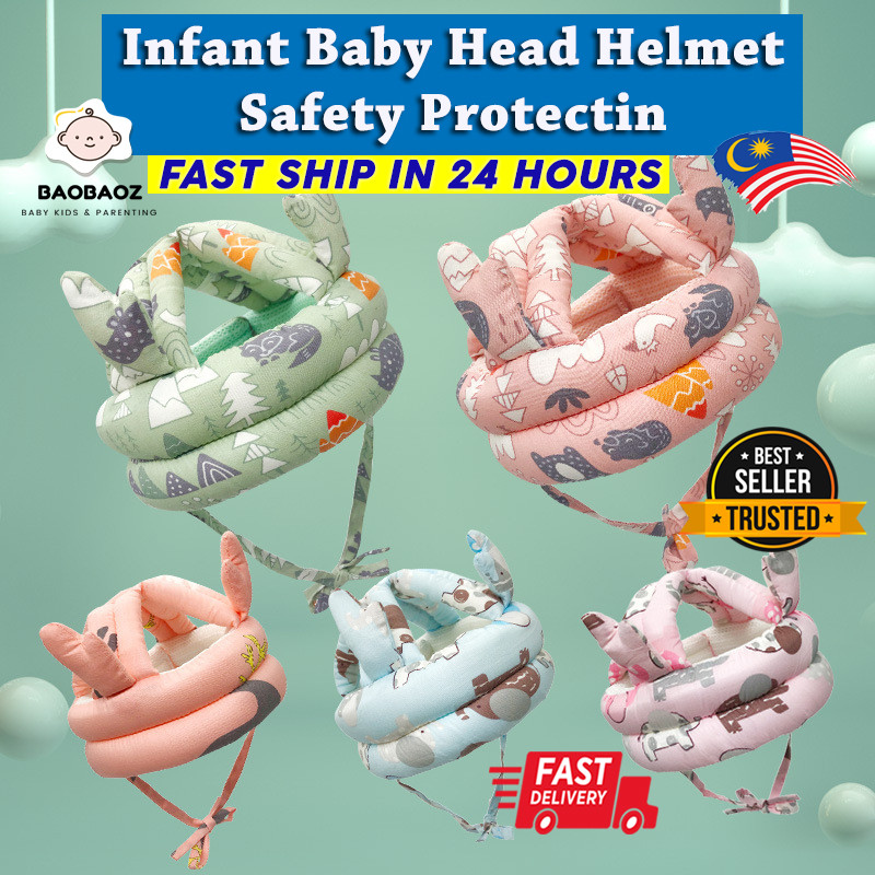 BAOBAOZ Baby Infant Toddler Walking No Bumps Breathable Safety Helmet Head Drop Protection Cushion Bumper