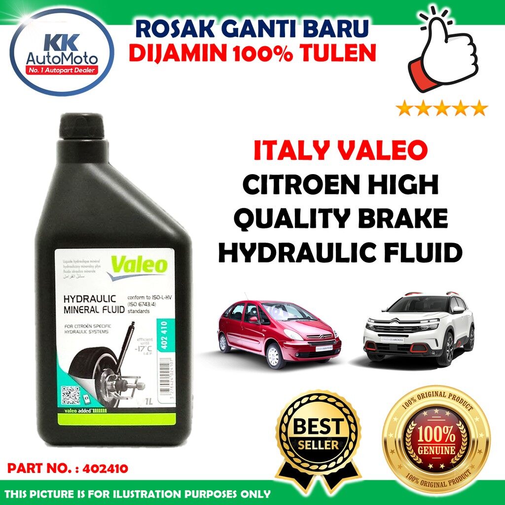 Italy Valeo Citroen High Quality Brake Hydraulic Fluid Xsara Xantia