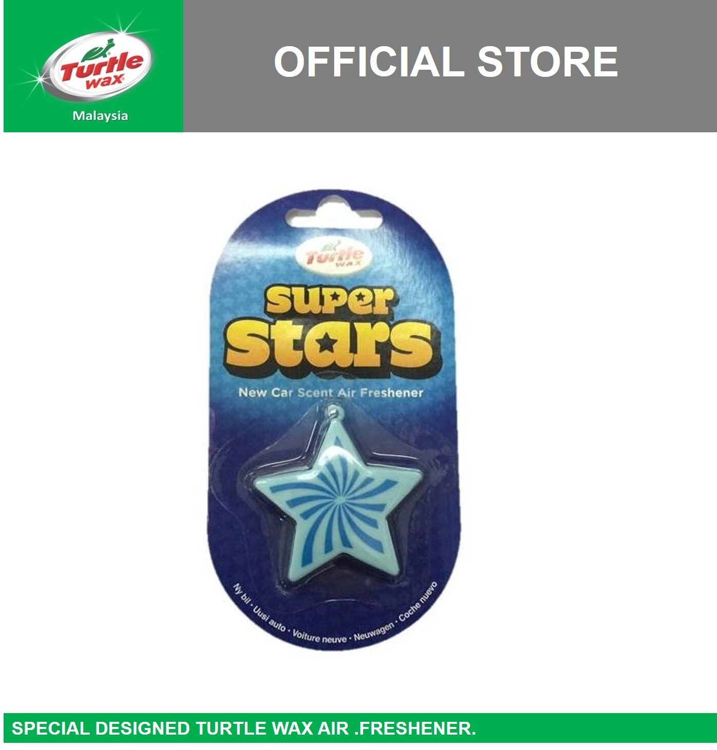 Turtle Wax Super Stars New Car Air Freshener