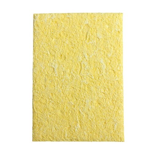 1pc Electric Welding Soldering Solder Iron Tips Tip Thick Cleaning Sponges Sponge Welding Pads Pad Yellow