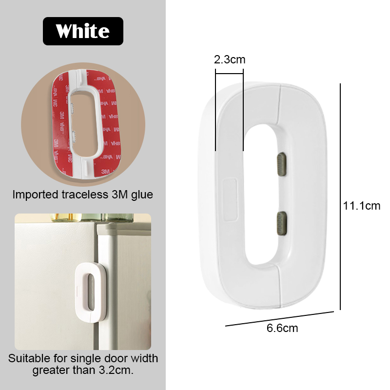 🔥Refrigerator Safety Lock Multi-function Baby Safety Lock Fridge Cupboard Cabinet Door Drawer Lock Security Lock Kunci 儿童安全锁 冰箱门锁