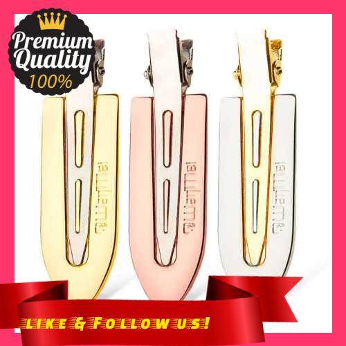 People's Choice Hair Clips No Crease Metal Hair Pins Clamps Snap Barrettes for Girls Women Makeup & Hair Styling (Multicolor)