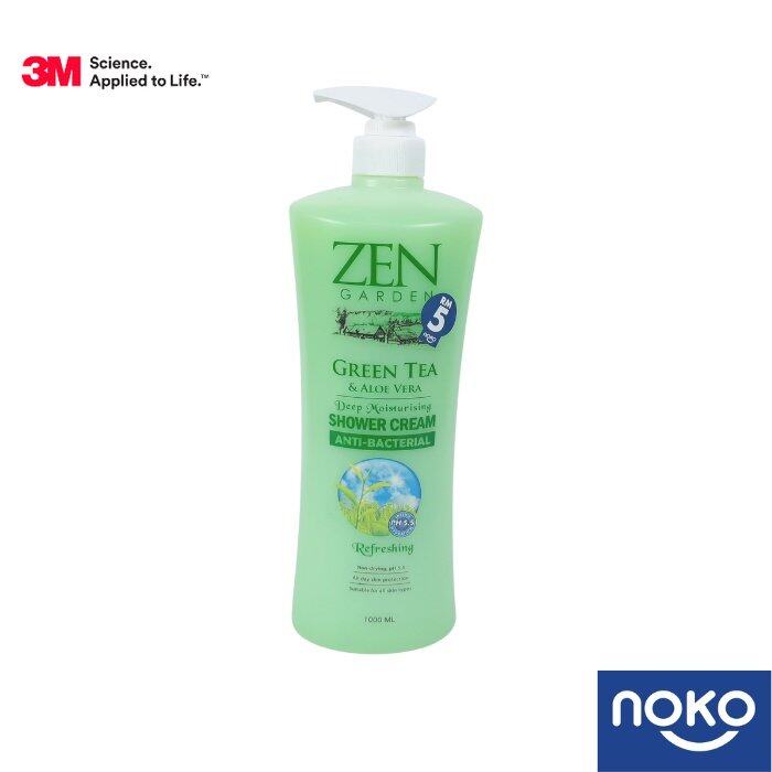 ZEN Garden Green Tea and Aloe Vera Shower Cream 1L - 0450