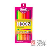 Master Art Coloured Pencils Neon Set 12 Colors (BX) | Pensel Warna Neon | Art Supplies | Colouring