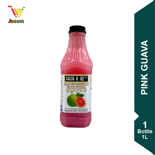 FRESH N SQZ Pink Guava Chilled Fruit Juice Drink 1L [KL & Selangor Delivery Only]