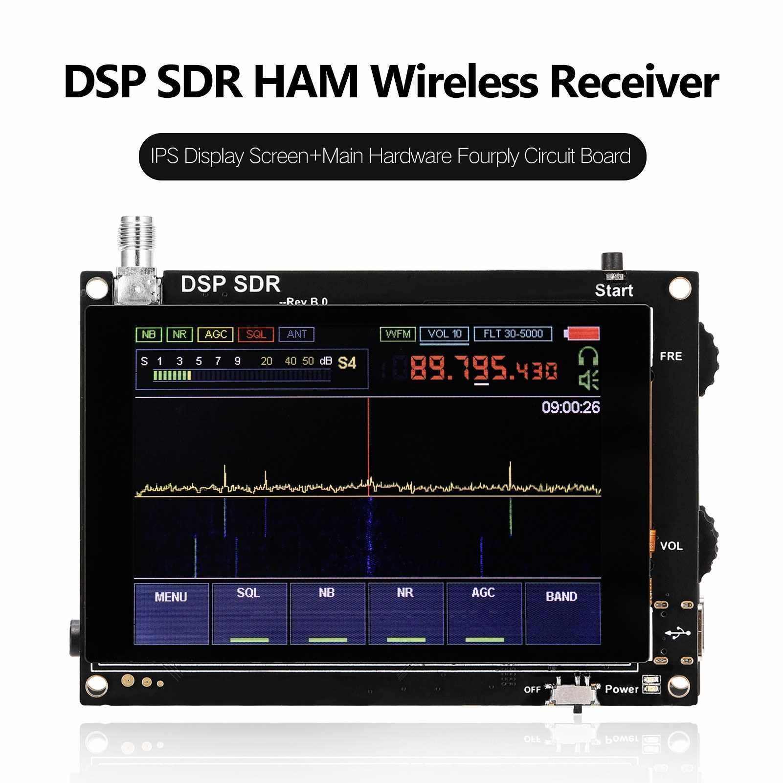 DSP SDR HAM Wireless Receiver Accessory 3.5 Inch Touchable IPS Display Screen+Main Hardware Fourply Circuit Board Impedance Matching (Standard)